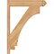 Ekena Millwork Imperial Smooth Arts and Crafts Outlooker, Western Red Cedar, 5 1/2"W x 24"D x 32"H OUT06X24X32IMP03SWR - alternate 4
